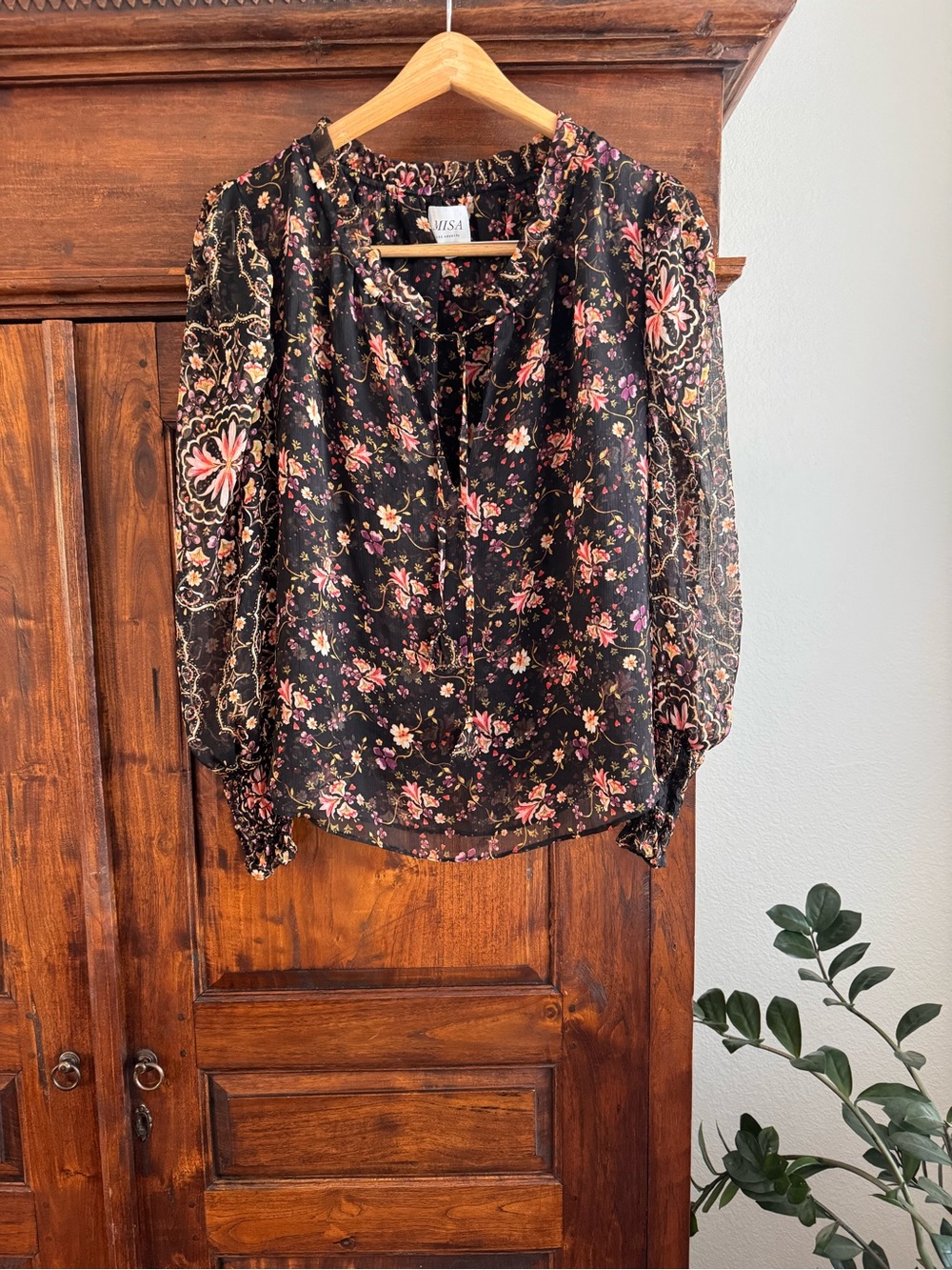 Misa Los Angeles Siena Floral Blouse
